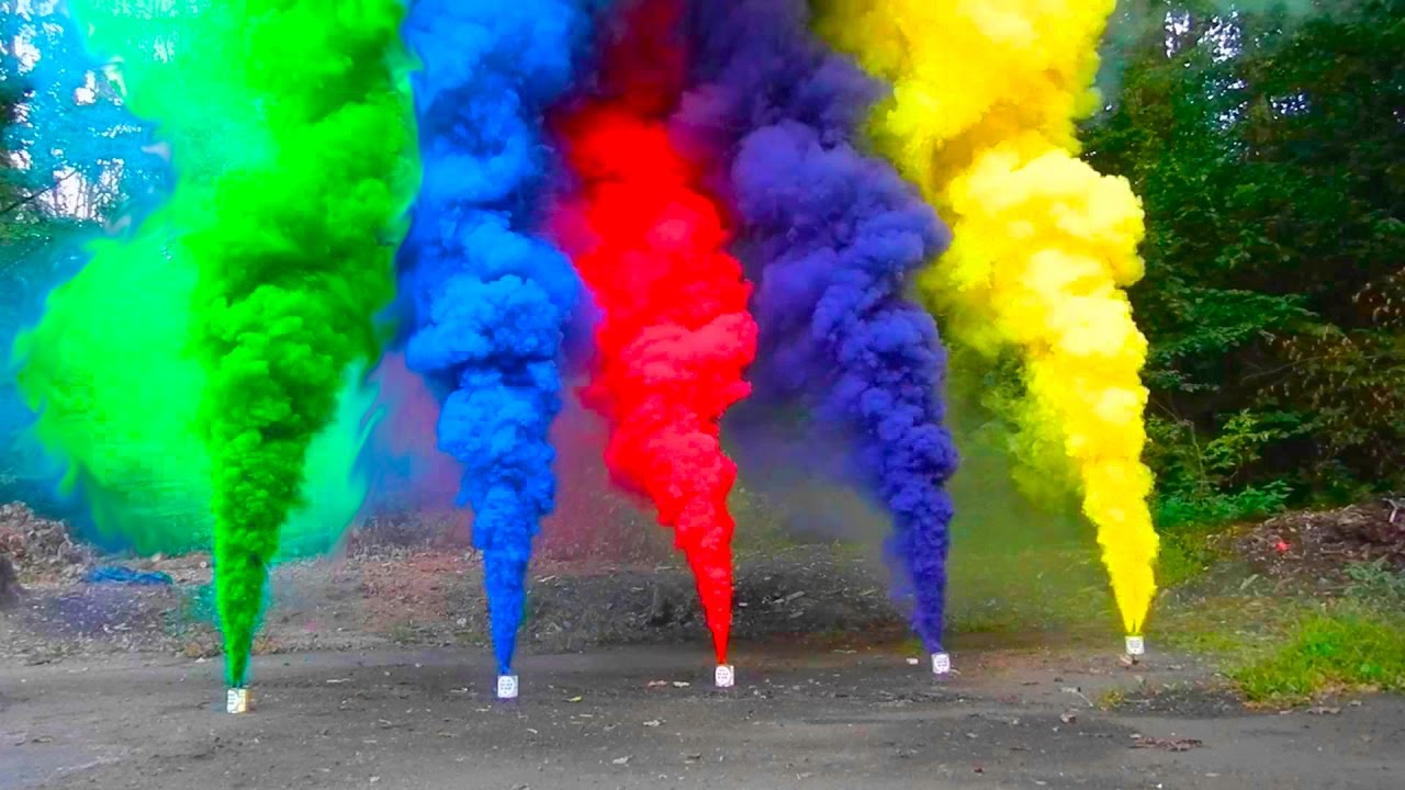 Wie macht man eine FARBIGE RAUCHBOMBE YouTube