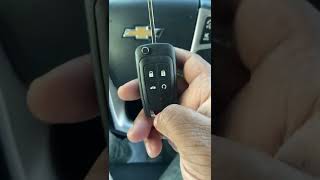 2016 chevy equinox program key fob to vehicle