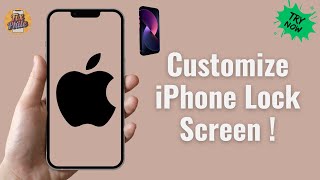 How to Add your Name on your iPhone Lock Screen !
