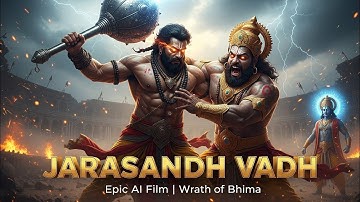 Jarasandh Vadh 2025 | Epic Mythological AI Trailer | Krishna & Bhim vs Jarasandh | Hill Peak Music