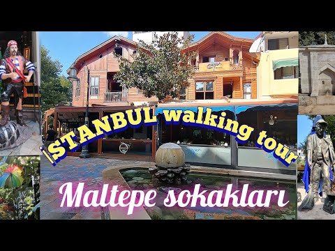 İstanbul Maltepede gezilecek yerler yürüyüş vlogu / İstanbul's Asian district Maltepe walking tour