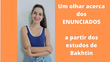 O que é enunciado concreto Bakhtin?