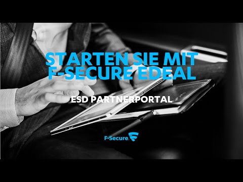 Starten Sie mit F-Secure eDeal - ESD Partnerportal