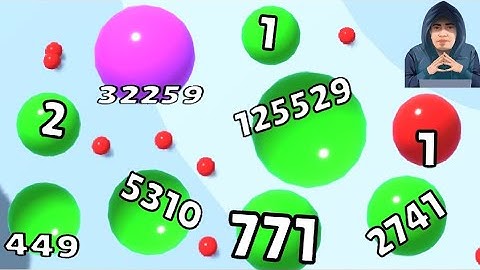 ROLLING BALLS SWALLOWING - Rolling Orb Crash (Level Up Balls Game)