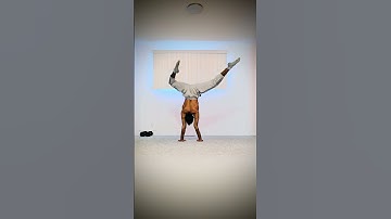 Just Trying To Do The Handstand Wave. But, Its Not As Easy As I Thought It Would Be 😂