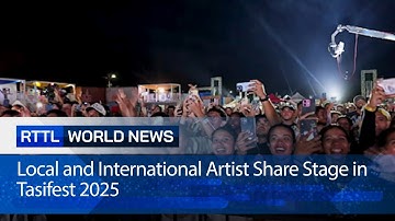 Local and International Artist Share Stage in Tasifest 2025
