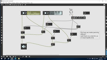 [Max/MSP] Xfade with signals(part 3): stereo mixing and with panning(see you in descriptionLOL)