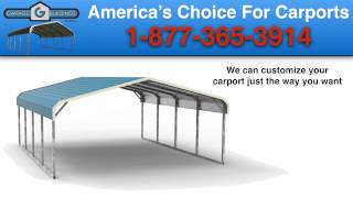 Afton Metal Carports | GarageBuildings.com Afton Metal Carports | GarageBuildings.com