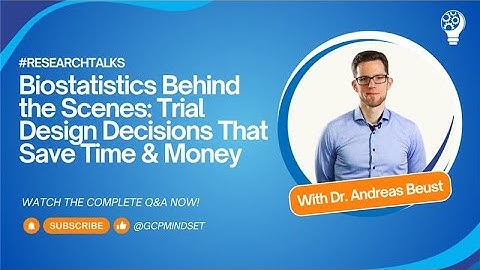 Biostatistics Behind the Scenes: Trial Design Decisions That Save Time & Money
