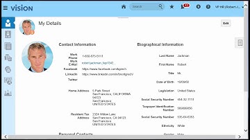 Global Human Resources | Getting Started with Personal Information
