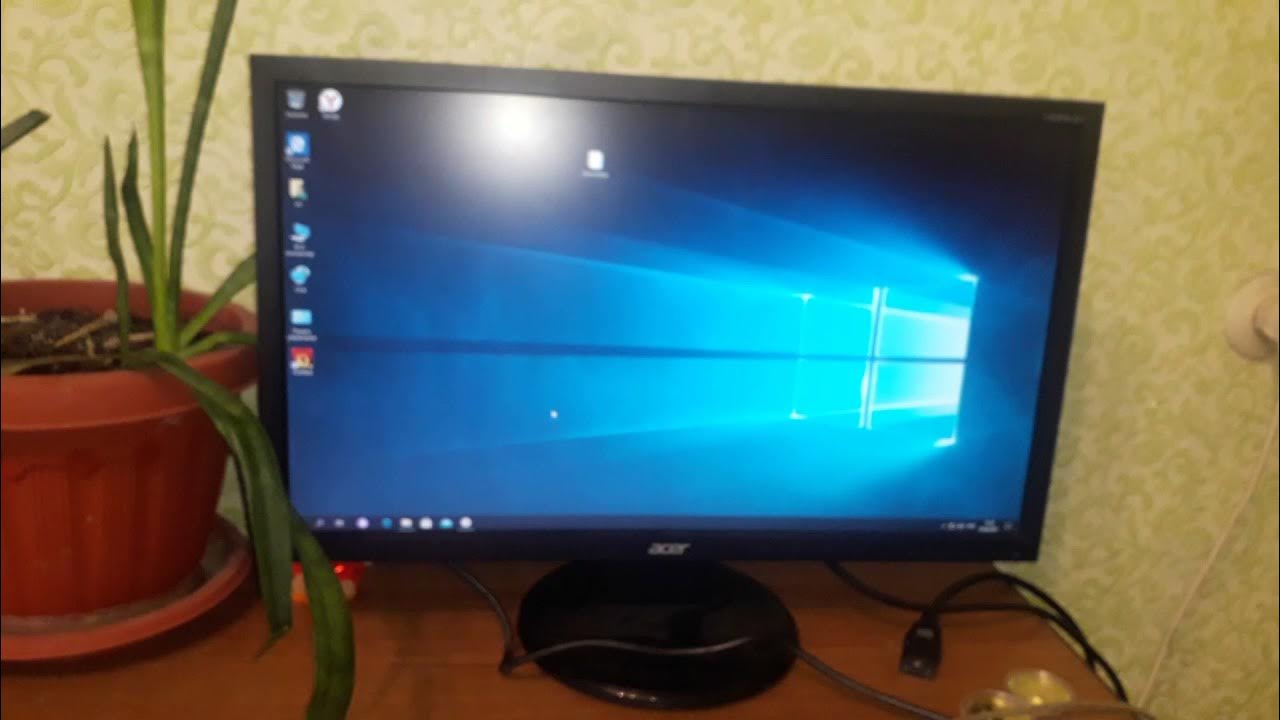 acer v223hqv 22" монитор видео обзор - YouTube