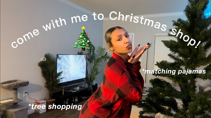 come with me to do LAST MINUTE christmas shopping 🎄 | new tree matching pajamas | cookie baking