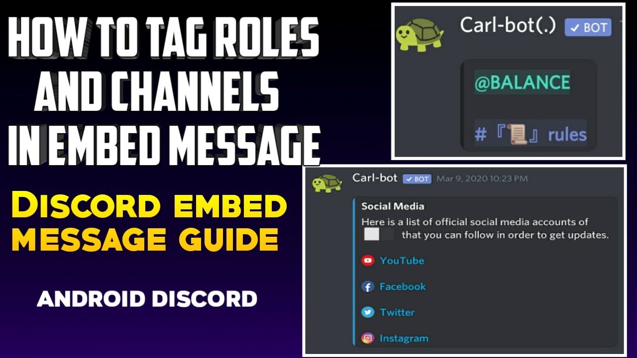 embed time  Discord, Embedding, How to introduce yourself