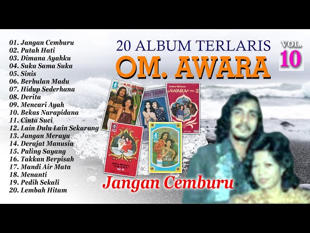 20 Album Terlaris  OM. Awara Vol. 10 class=