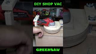 SHOP VAC DIY #shopvac #woodworking #greensaw