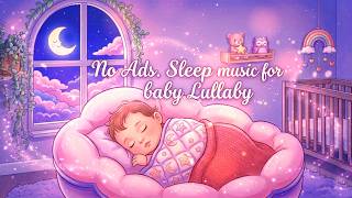 No Ads • Deep Baby Sleep Music 🌌 Soothing Lullaby For Babies To Go To Sleep, Calming Music