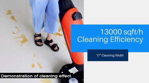 Sanitmax SM430 17" Walk-behind Floor Scrubber Machine