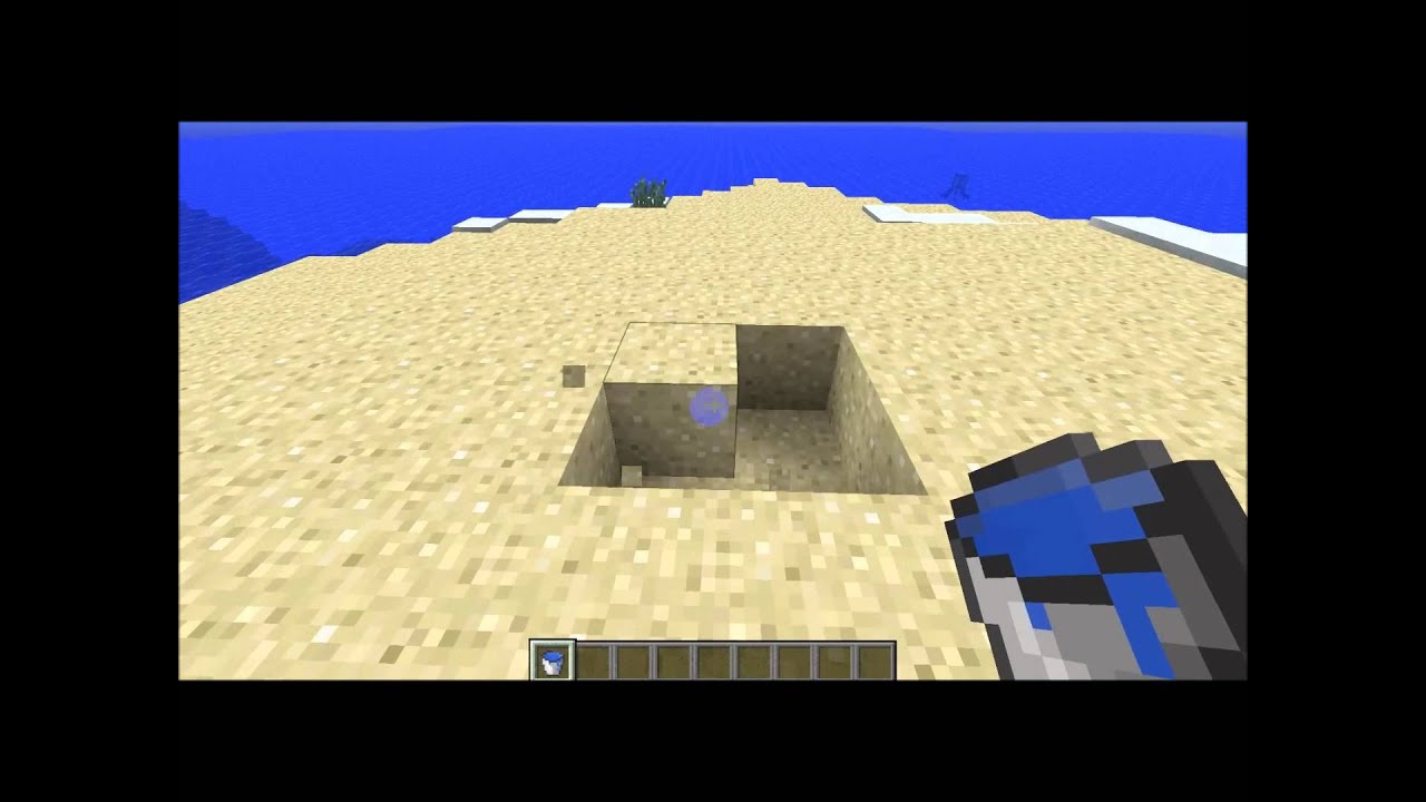 comment faire une source infinie dans minecraft - YouTube