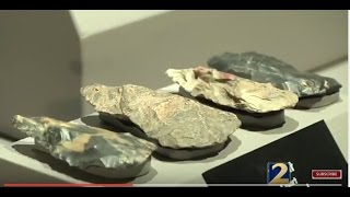 Hidden ancient Native American artifacts in Tellus Museum exhibit