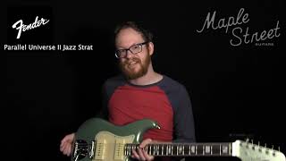 Showcasing the Fender Parallel Universe II Jazz Strat!