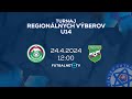 Turnaj regionlnych vberov u14 aprl 2024  vsfz  ssfz zostrih