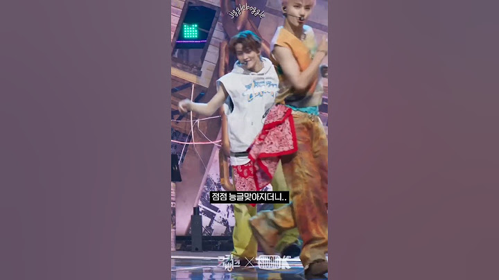 무대에서 서로 하트 날리는 북미즈 실존 #NCT127