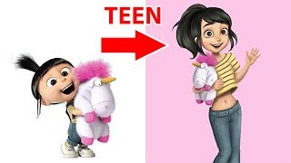 Cartoons Characters Teen Version All Characters 2017