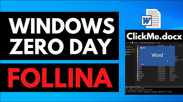 Windows Zero Day: MSDT Follina Exploit Demonstration