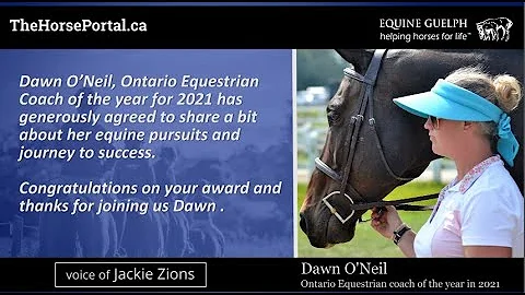 Coaching - Dawn O'Neill - 2021 Ontario Equestrian ...