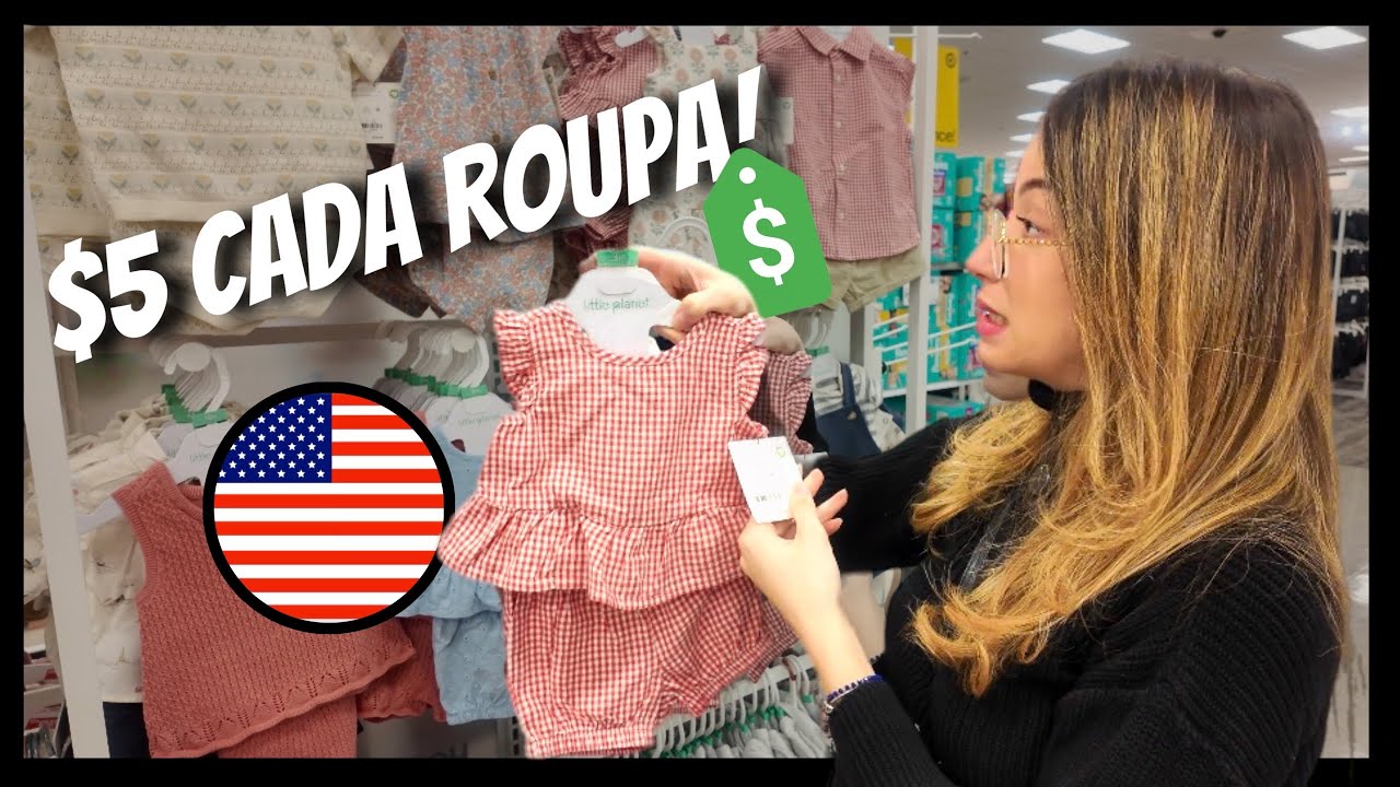 ENXOVAL da minha bebê nos EUA | O que comprei e quanto paguei