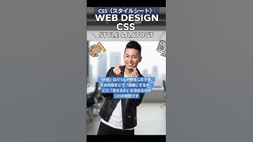 【WordPress用語解説】今回は「CSS（スタイルシート）」#shorts  #デザイン担当 #HTMLから呼び出すだけ #管理が楽 #サイトデザインの基本 #ワードプレス