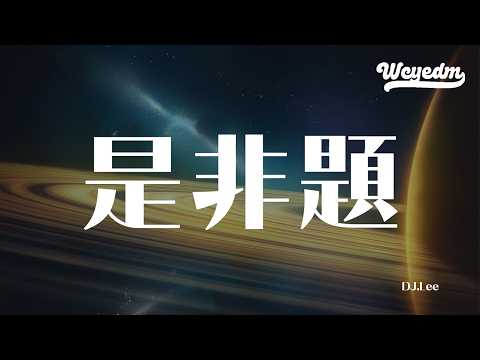 DJ.Lee - 是非题 「你是窗外另外一片风景」【動態歌詞/pīn yīn gē cí】 #DJ.Lee #是非题 #動態歌詞 #LyricsVideo