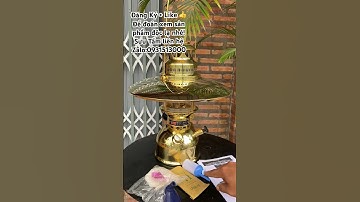 Đèn mang xong #đồcổcầnthơ #đồcổ #lưđồng #tượngđồng #đồcủ #đồxưasưutầm #gốmxưa