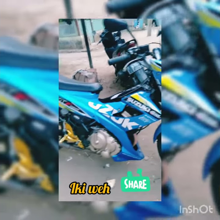 Modifikasi satria fu 150 versi lagu dj