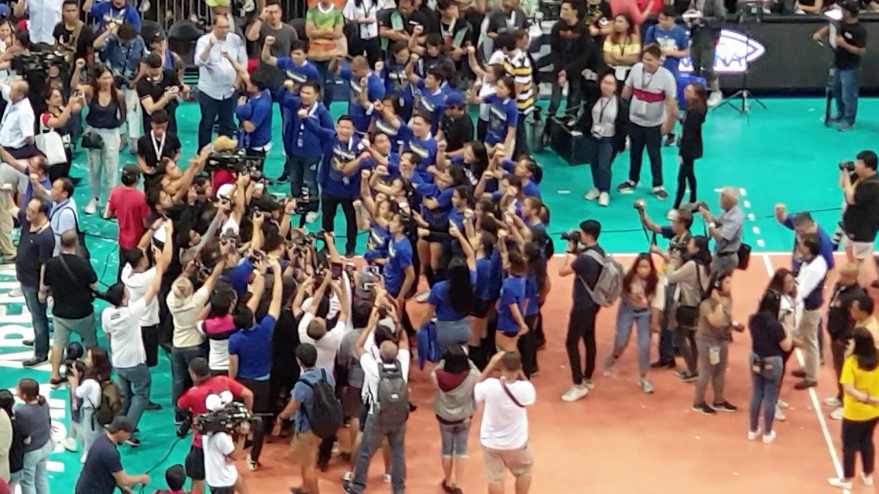 We Sing Our Battle Song: Champs Lady Eagles Sing the Ateneo Hymn