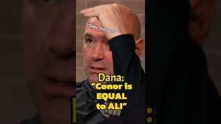 Dana White Compares Conor McGregor to Muhammad Ali 😱 #conormcgregor #ufc303 #mma