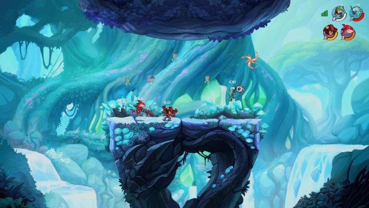 Brawlhalla 2v2 w friend - YouTube