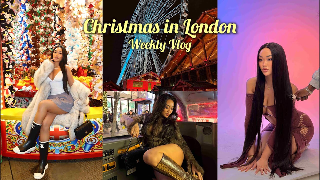 ЛОНДОНСКИЙ ВЛОГ | Рождественские ярмарки, Зимняя сказка, Мероприятия брендов, Фотосессии, Обзоры ...