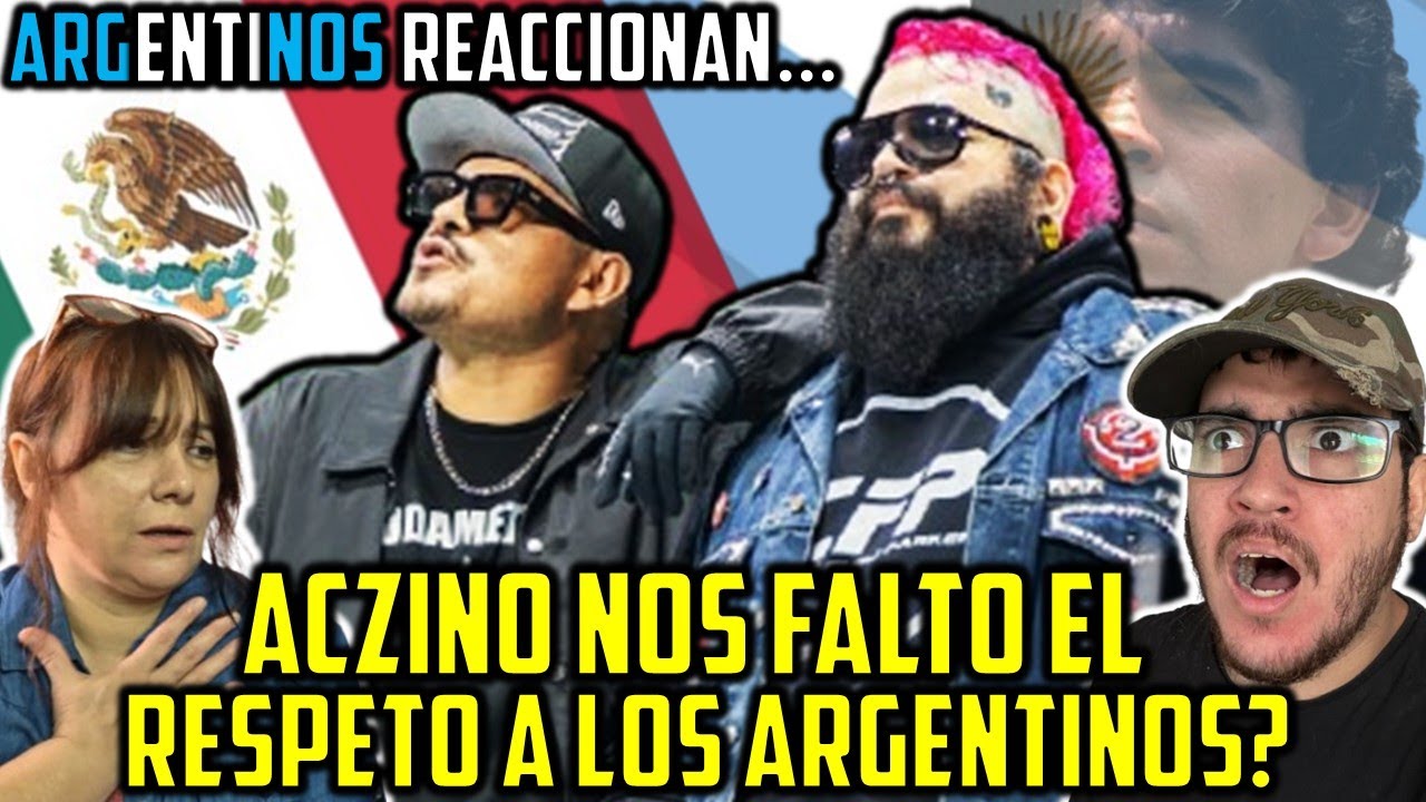 ACZINO VS CHILI PARKER - ACZINO NOS FALTO EL RESPETO A TODOS?😡 ARGENTINOS REACCIONAN - LIGA BAZOOKA