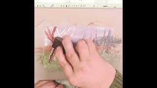 Encaustic Art Landscape Creation