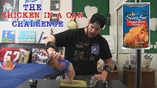 Sweet Sue's Whole Chicken In A Can Challenge (L.A. BEAST'S 200th Video)