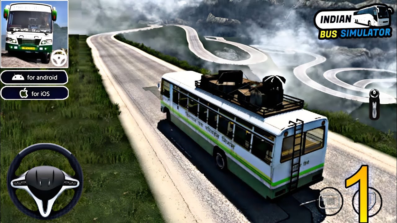 Indian Bus Simulator Gameplay Walkthrough  (Part 1) | iOS / Android