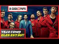 LA CASA DE PAPEL ANTES E DEPOIS 2021 - com idades