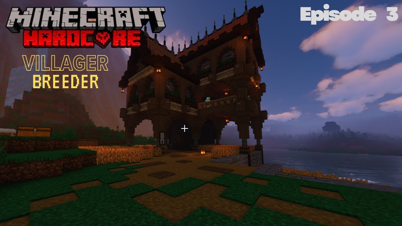 Minecraft Survival Hardcore Eps3 - Villager Breeder - YouTube