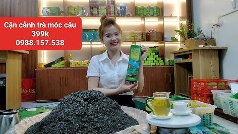 Đóng gói cận cảnh trà móc câu thượng hạng 399k