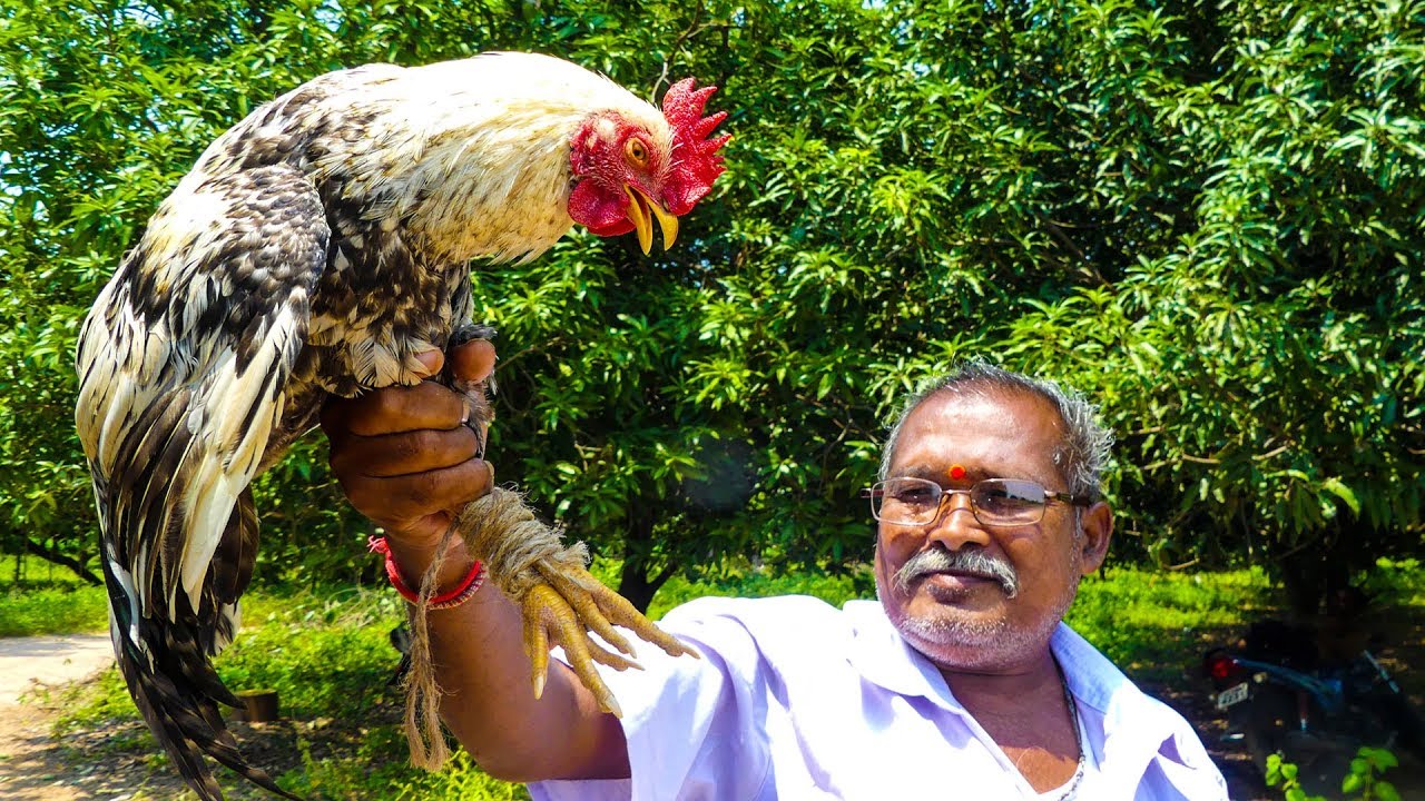 Telangana Country Chicken Fry #Natu Kodi Fry Recipe | STREET FOOD