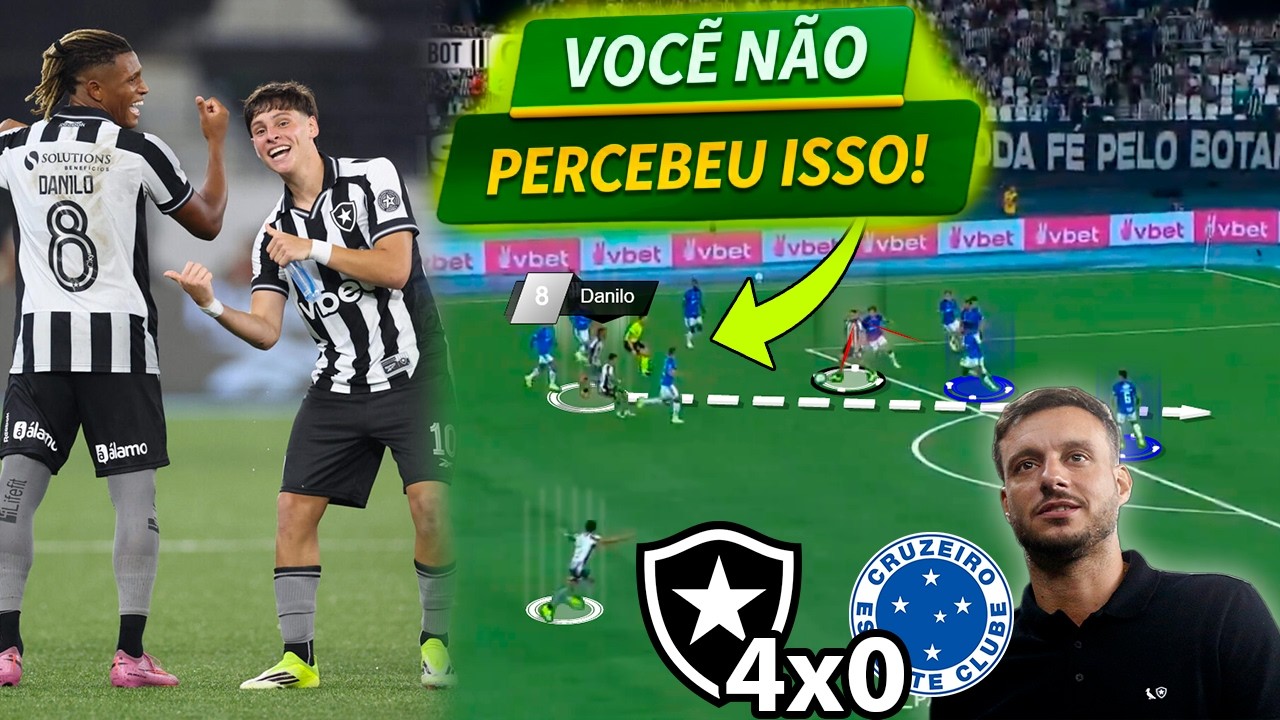 COMO O BOTAFOGO DE ANSELMI FEZ PRA ATROPELAR O CRUZEIRO? ANALISE POS JOGO BOTAFOGO X CRUZEIRO