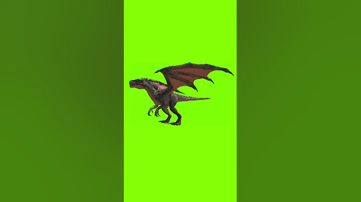 Dragon Green Screen 3D 7 #shorts