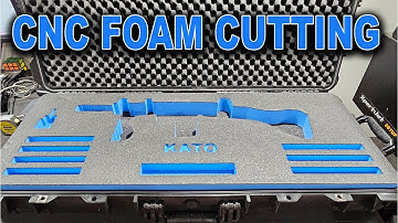 CNC Foam cutting from start to finish