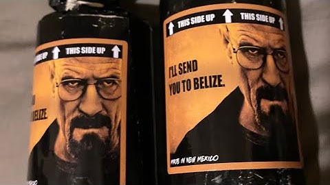 4” Walter White Strobe Cylinder shell